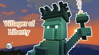 Villager of Liberty Statue - Minecraft Tutorial