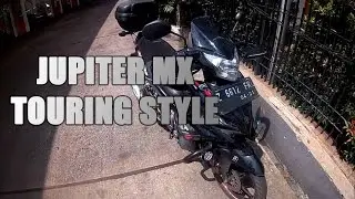 Motovlog #20 Jupiter MX Touring Style | Aksesoris Motor Touring