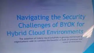 Navigating the Security Challenges of BYOK for Hybrid Cloud Environments