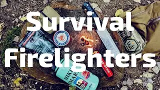 Testing Procamptek Firelighters + Mini Survival Kit in David Friars Pouch