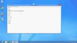 Make a simple html webpage