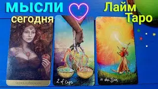 Что он думает | Его мысли обо мне сейчас | Таро гадание онлайн | Лайм Таро