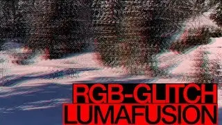 RGB Glitch Effect -  LumaFusion How to Tutorial