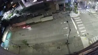 The latest crash out of the Union street exit