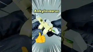 🦖 MINI Ankylosaurus Build! Micro Dino MOC LEGO Tutorial ЛЕГО 乐高 레고 レゴ לגו เลโก้ လီဂို लेगो