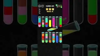color water sort 3D level 243