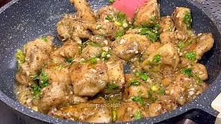 Restaurant Style Butter Garlic Chicken Recipe | Delicious Chicken Recipe |