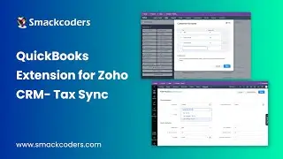 QuickBooks Extension for Zoho CRM- Tax Sync