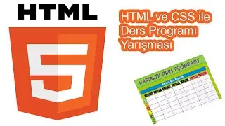 Html Ders Programı Yarışması