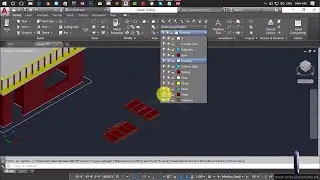 How to Make 3d window in Autocad | 3D window in AutoCAD | 3D House modeling  | Lesson 75