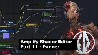 Panner Node with Amplify Shader Editor