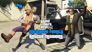 GTA 5 - Michael's Family Rescue Missions! (Amanda, Tracey and Jimmy)
