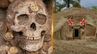 We Found A 2500 Year Old Grave! Treasure Hunt With Metal Detector!