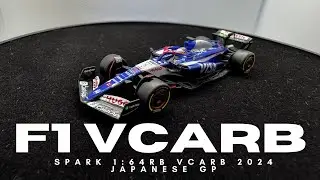 Spark 1:64 VCARB F1 Daniel Ricciardo 2024 Unboxing!