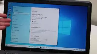 How To Change Adjust Screen Brightness - Windows 10 Computer