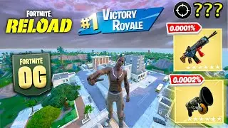 OG Fortnite Reload | MYTHIC MK7 (0.0001%) & JULE'S GRAPPLER | High Kill Gameplay | Keyboard & Mouse