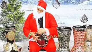 Santa Playing the Darbuka