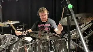 IRON MAIDEN - IDES OF MARCH/WRATHCHILD (DRUM COVER BY CODY BROCKWAY)
