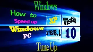 Windows essentials 2017 speed up  tricks/ simple PC tune up