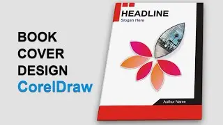 book cover design in coreldraw