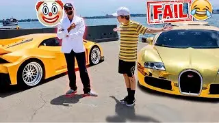 Bugatti Owner Thinks He's Tough