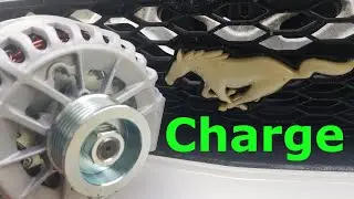 How to Change an Alternator on a Ford Mustang 4.0L Engine