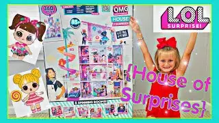 Unboxing *NEW* LOL OMG SURPRISE DOLLHOUSE 360| PRETEND TOY PLAY 