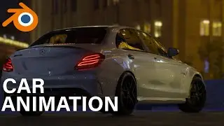 Blender -  Cinematic Car Animation eevee