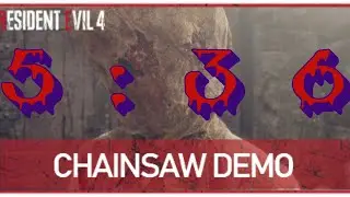 Resident Evil 4 Demo - STANDARD MODE Speedrun in 5:36