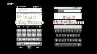 Adaptxt Vs Android on the Motorola Cliq 'LEARNING'