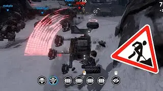 Crossout • Сияние • На ремонт дорог было потрачено 10000000 Кросскрон.