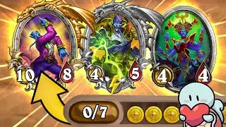 WINNING the game on TURN 5 With DEMONS! | Hearthstone Battlegrounds