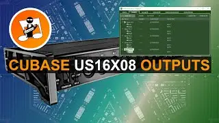 How setup the Tascam us16x08 outputs in Cubase and Nuendo