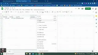 Google Sheets Timeline