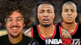 I Rebuilt Dame's Blazers on NBA 2K17 in 2025