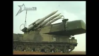 Зенитно ракетный комплекс «Бук». Пуски ракет.