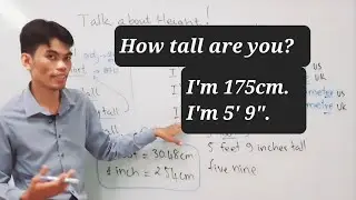 English Vocabulary | Talk about Height in English