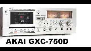 Кассетная дека AKAI GXC-750D.