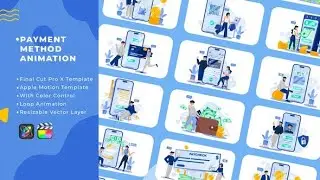 Apple Motion Template: Payment Method Animation
