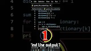 🧠Find The Output Of The Python🐍Program🤔#5  | 