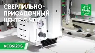 Nanxing NСB612DS Сверлильно-присадочный центр с ЧПУ. Демонстрация возможностей станка Нансинг