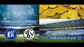 KSC gegen Elversberg Stadionvlog | Unfassbar geile Choreos, Protest gegen Investoren bei Heimsieg😍😍😍