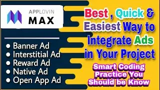 How To Implement Applovin (Max) Network Ads 2024 | Best, Quick & Easiest Way | MakeEasy