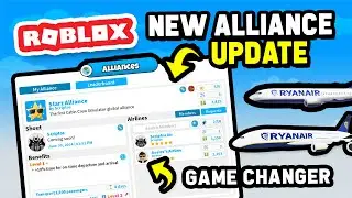 GAME CHANGING UPDATE in Cabin Crew Simulator (Roblox)