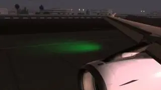 Airbus ACJ319 Stormy Landing at Miami [KMIA] - FSX