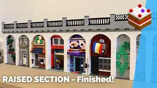 LEGO City Update - Finishing the raised section