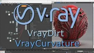Mapas y texturas Parte 02 - VrayDirt, VrayCurvature, VrayDistanceTex
