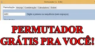 Novidade - Programa Permutador Gratuito!