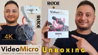 unboxing rode videomicro microphone 2021 || dji om4 microphone setup ► rode microphone & dji om4