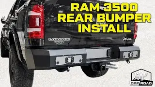 Ram Rear Bumper Installation